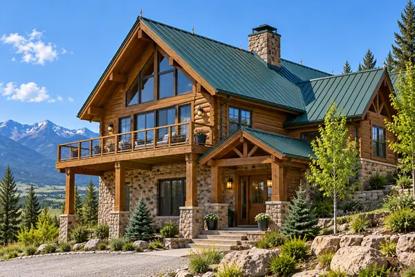 Lightning Protection for a Log Cabin Lightning Protection for a Log Cabin