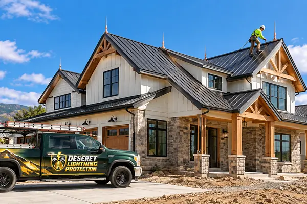 New Construction lightning Protection in Colorado